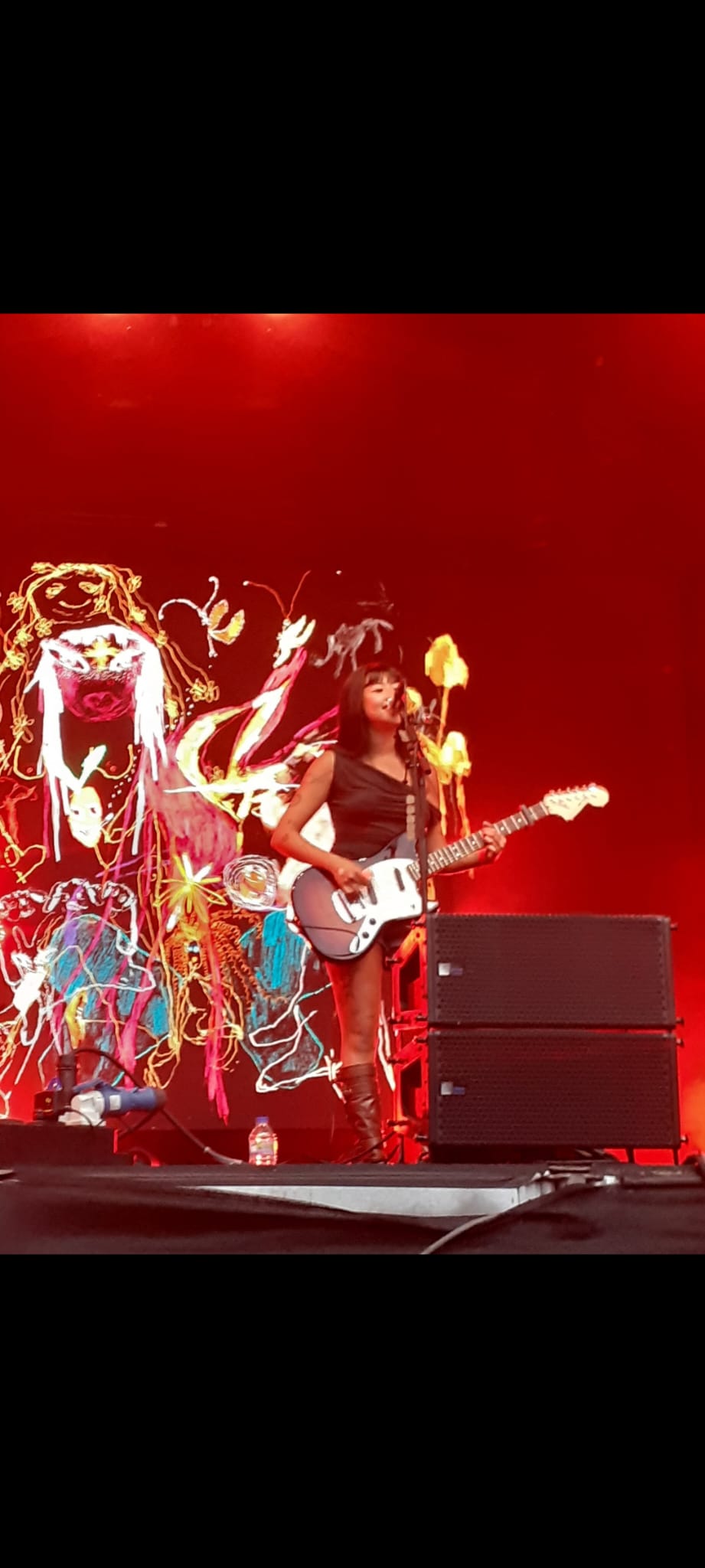beabadoobee performing at Somerset House