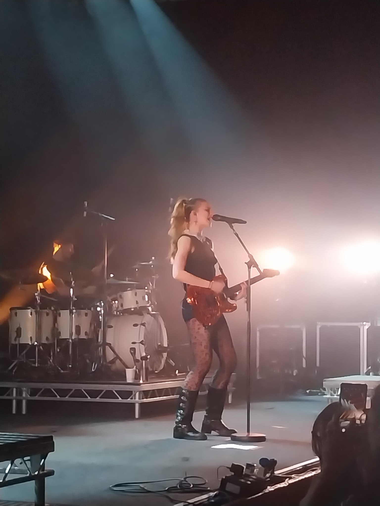Dylan performing at Vicar Street