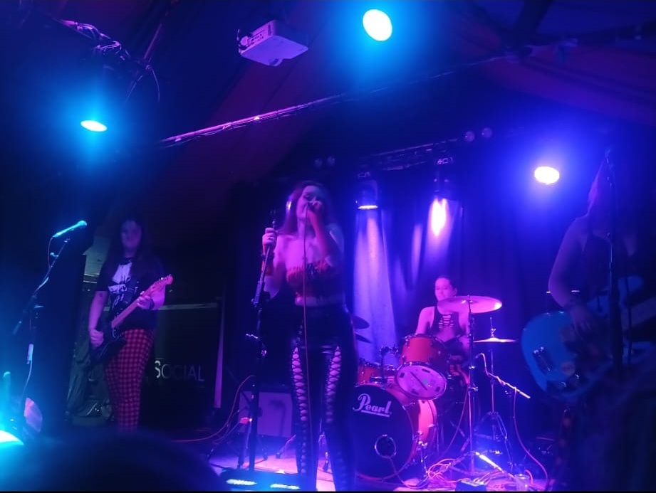 The Hex performing at Sound Factory Dublin