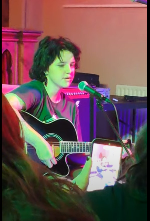 Maeve performing at Soulworks, Naas